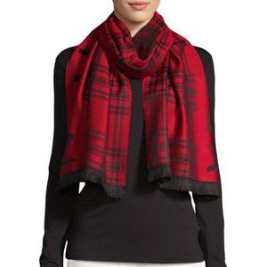 NWT Versace Collection 100% Wool Unisex Scarf